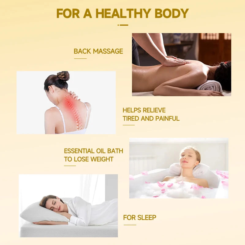 Pure Essential Oil for Skin Care & Relaxation