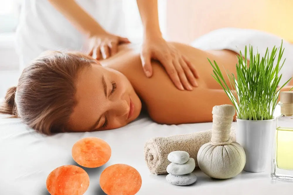 Himalayan Pink Salt Stone Massage Disks