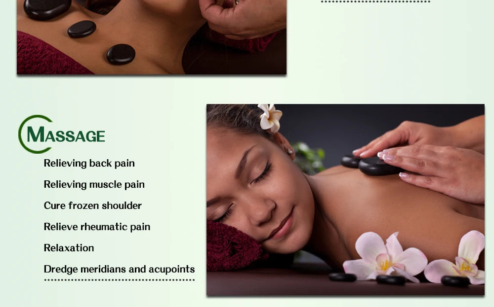 Jade Hot Stone Massage & Therapy Set