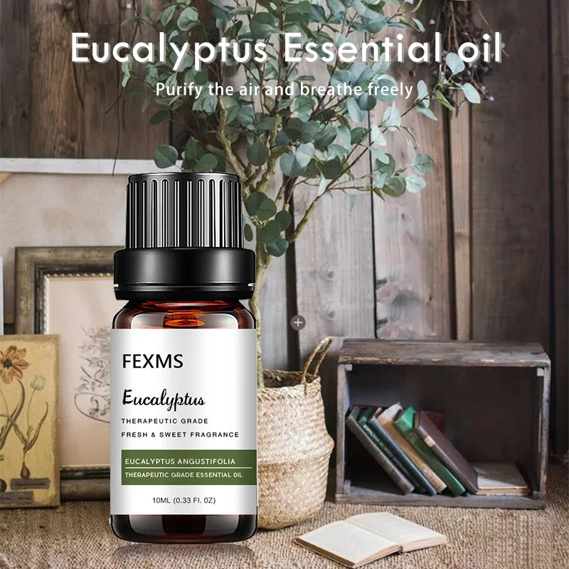 Pure Eucalyptus Essential Oil (100% Undiluted) - 10ml
