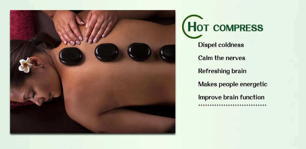 Jade Hot Stone Massage & Therapy Set