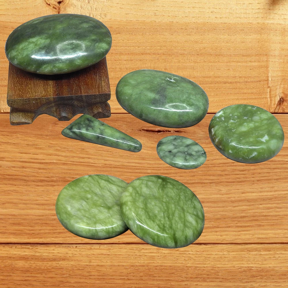 Jade Hot Stone Massage & Therapy Set