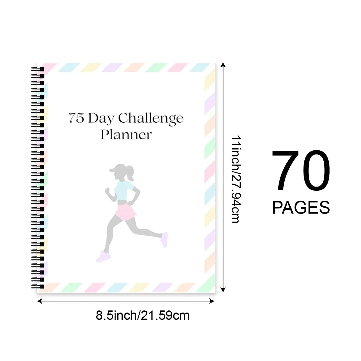 75-Day Goal Planner & Habit Tracker Journal